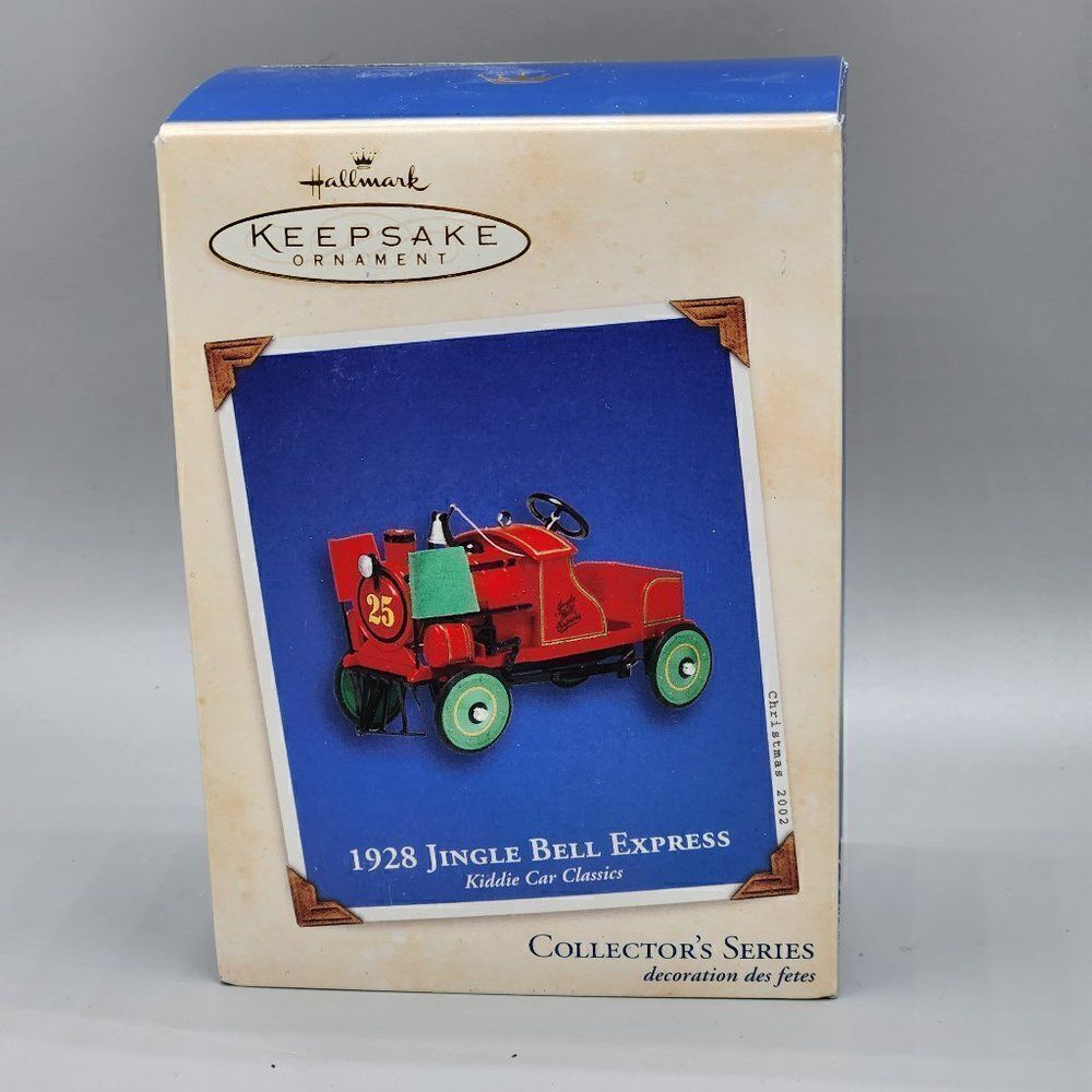 Hallmark Keepsake Ornament 1928 Jingle Bell Express Kiddie Car Classics Series
